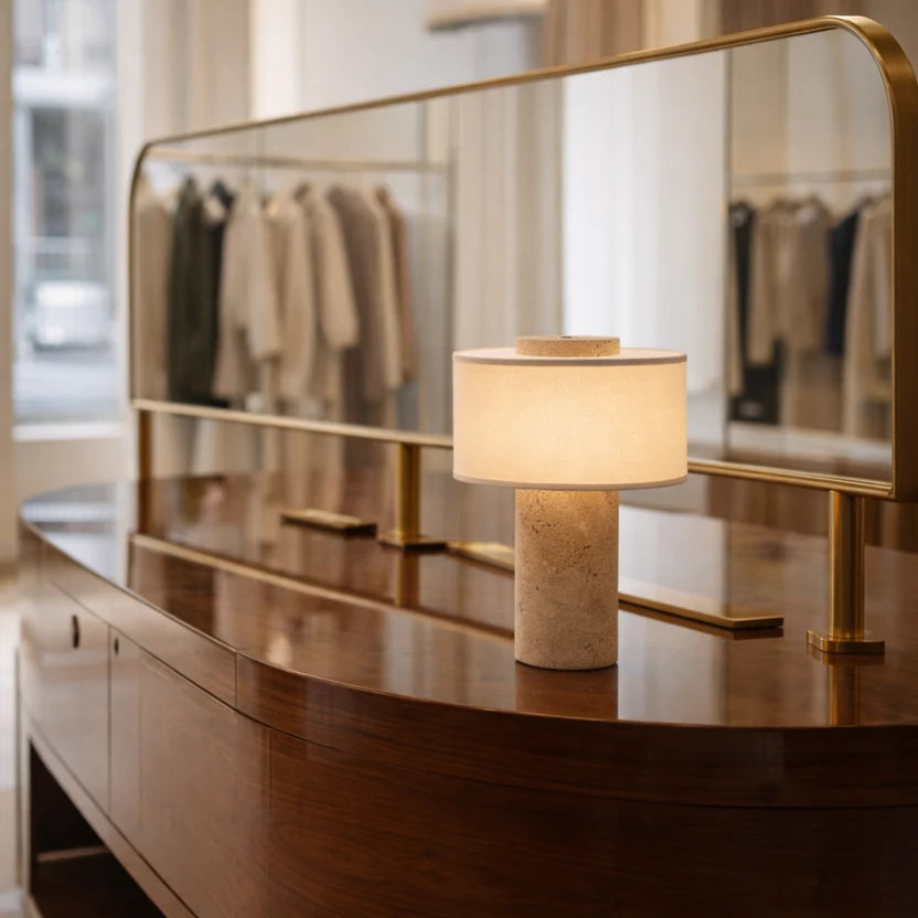 Origin Portabel Bordslampa i Marmor